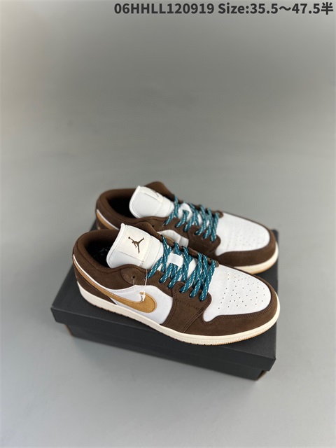 women air jordan 1 shoes H 2023-10-26-188